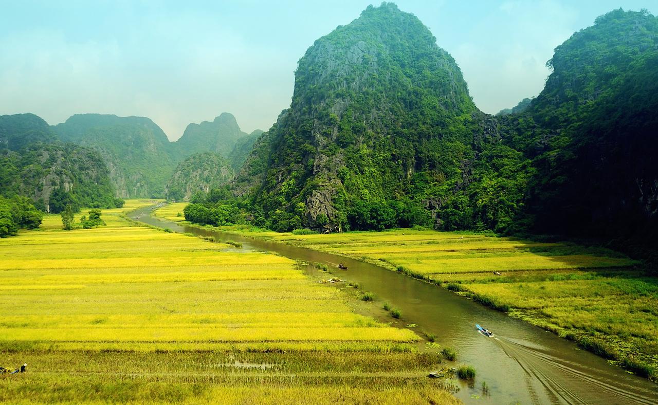 Tam Coc Golden Rice Ξενοδοχείο Νιν Μπιν Εξωτερικό φωτογραφία